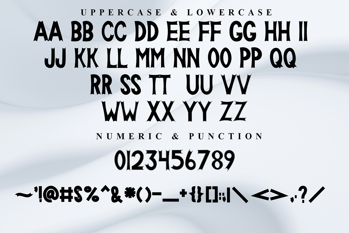 Black Angel, a Script Font by FreshTypeINK (Photo 5 of 8)