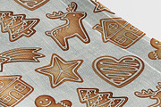 Gingerbread Christmas Pattern, a Pattern Graphic by Kreeya Art Shop (Thumbnail 4 of 14)