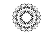 Ornamental Black White Mandala Pack, a Decorative Illustration by NJ Himel (Thumbnail 28 of 103)