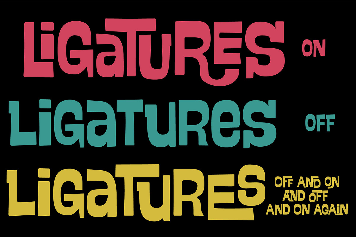 Swung Note font: Amazing interlocks!, a Font by PintassilgoPrints (Photo 3 of 12)