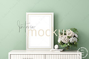 Mock up, Frame mockup in interior, a Product Mockup by Mockup Shop (Thumbnail 1 of 2)