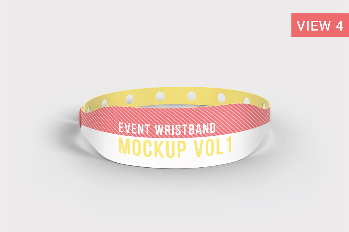 Event Wristband Mockup, a Product Mockup by visufactum (Photo 5 of 8)