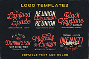 The Dorrington - Font Trio & Extras, a Script Font by Letterhend Studio (Thumbnail 2 of 10)