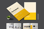 Proposal Template Layout, a Brochure Template by X-Type (Thumbnail 1 of 10)