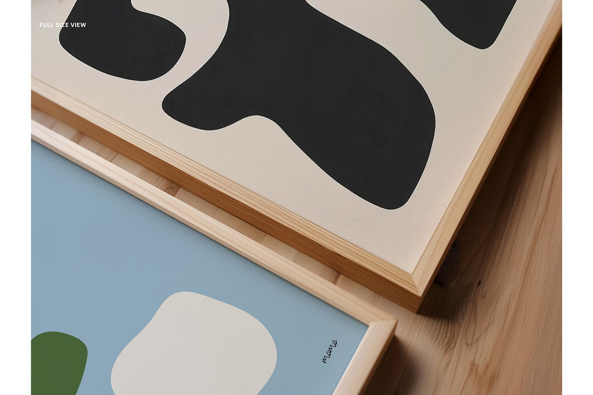 Closeup Frame Mockup | Flat Lay PSD, a Household Mockup by momomockps (Photo 5 of 13)