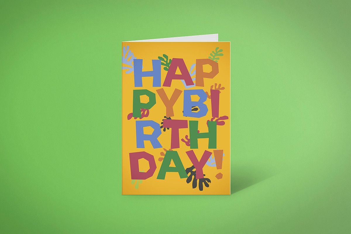 Papier Couper - a papercut style font preview 6