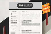 Resume/CV Bundle | 200+ for $29, a Resume Template by ResumeInventor (Thumbnail 138 of 207)