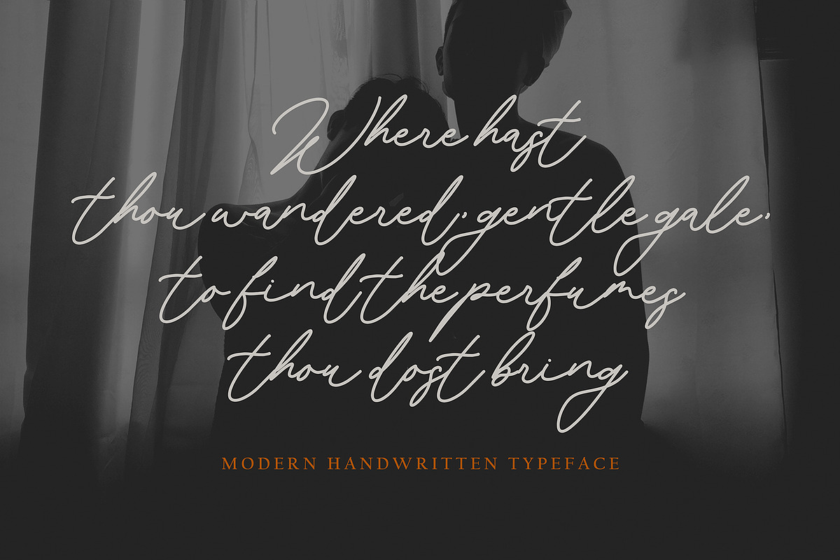 Southoya, a Handwritten Font by pineungtype (Photo 2 of 2)