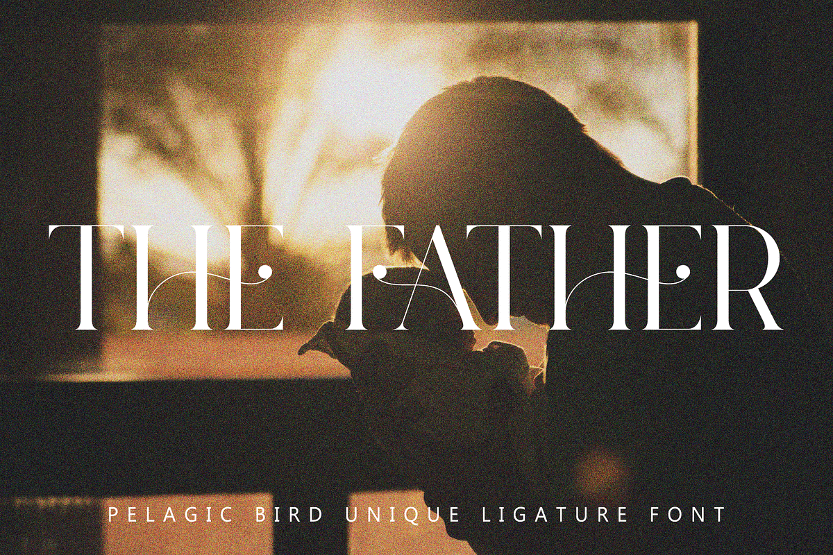 Pelagic Bird - Unique Ligature Font, a Serif Font by Yahya Type (Photo 15 of 22)