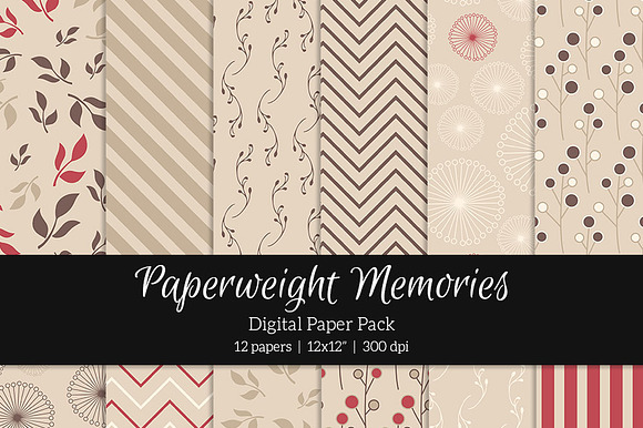 Patterned Paper - Raspberry Kiss preview 2