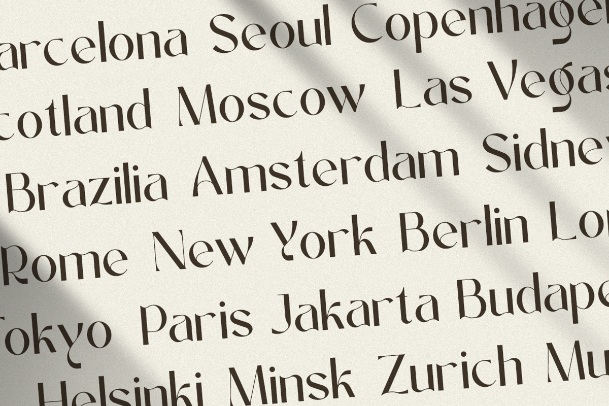 Rouganeck Modern Sans Serif Font, a Sans Serif Font by Heinzel Std (Photo 11 of 13)