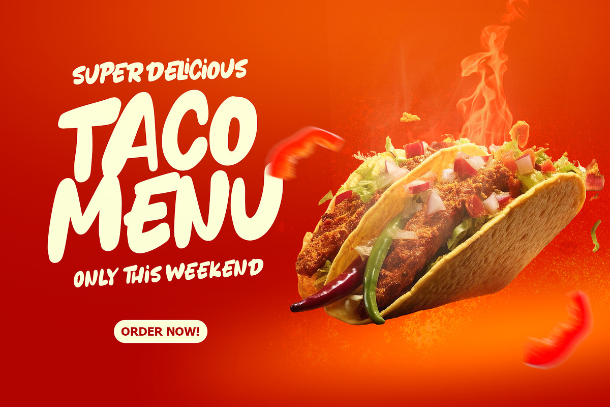 Tacoliga – Bold Playful Display Font, a Handwritten Font by Letterara (Photo 2 of 15)