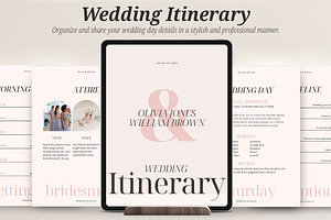 Wedding Weekend Guide template