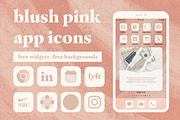Blush Pink IOS 14 App Icons, an Icon by Creativity Bucketlist (Thumbnail 1 of 4)