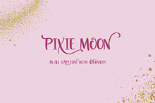 Pixie Moon Handwritten Sans