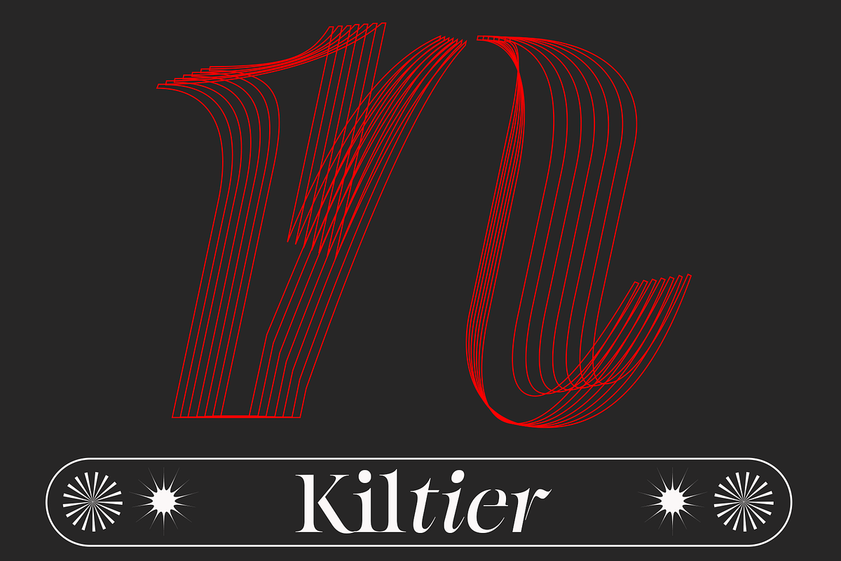 Kiltier | High Contrast Serif, a Serif Font by Jolicia Type (Photo 4 of 22)