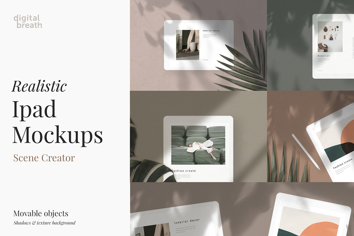Mockup BUNDLE 12in1 + Free Update, a Product Mockup by Digital Breath templates (Photo 5 of 13)