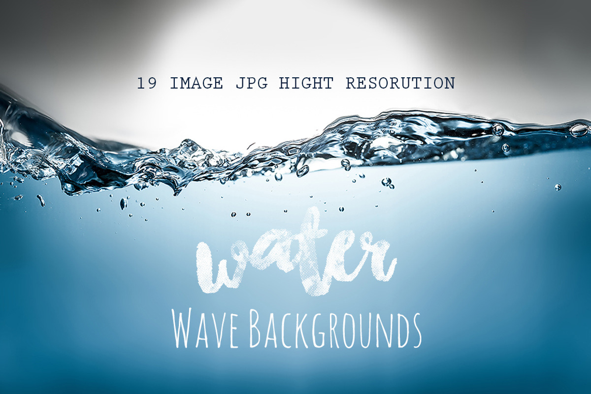 Water Wave Backgrounds, a Texture Graphic by pongsakornjun (Photo 2 of 5)