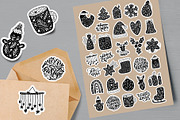 Christmas Scandinavian Stickers, an Object Graphic by Happy Letters (Thumbnail 5 of 6)