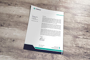 Letterhead Template v1, a Stationery Template by Miyaji75 (Thumbnail 5 of 5)