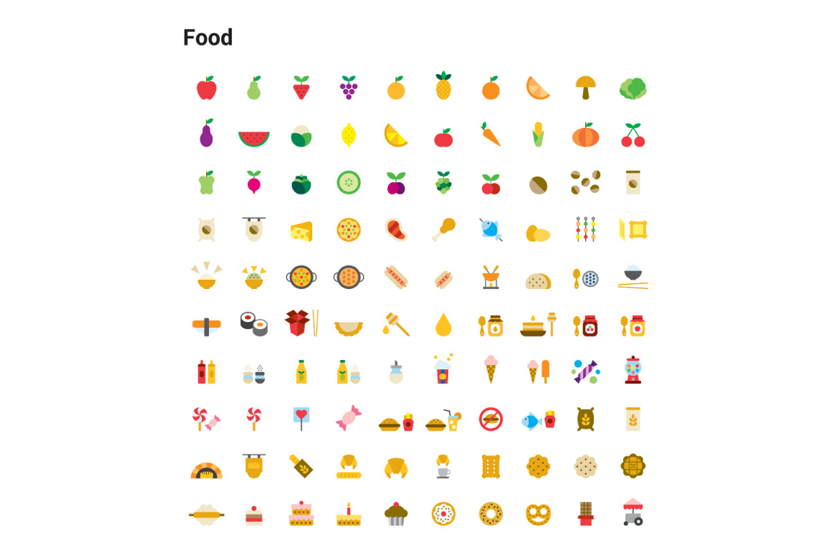 +1000 COLORED FLAT ICONS, an Icon by beguima (Photo 10 of 14)