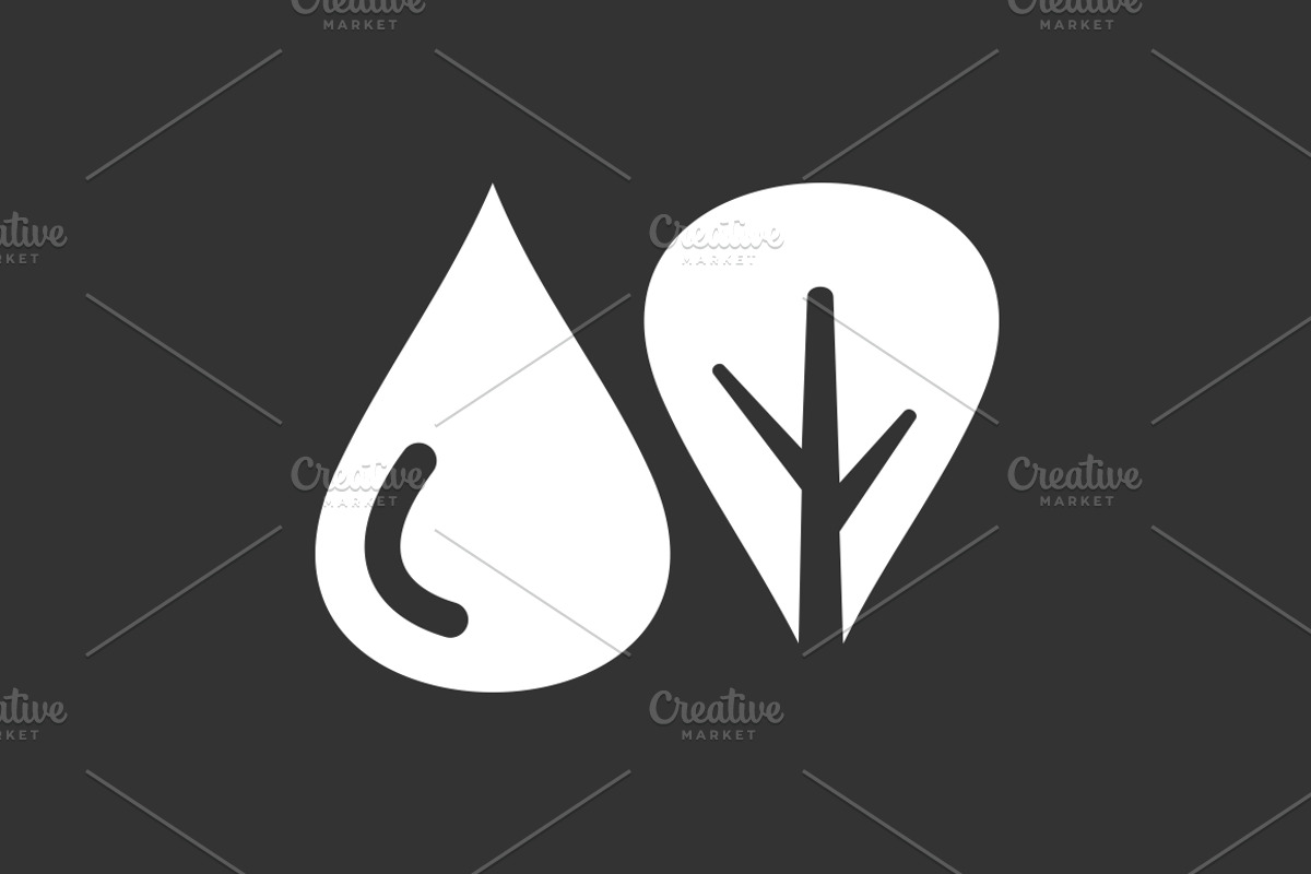 Water tree logo, a Branding & Logo Template by Vector (Photo 3 of 3)