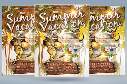Summer Vacation Flyer