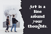 Luxurious Gallery - Retro Display, a Script Font by Arendxstudio (Thumbnail 2 of 9)