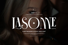 Lasonne Ligature Serif Font