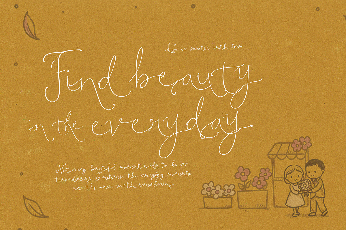 Amanu Humblie - Cute Friendly Script, a Handwritten Font by HypeWorksCo (Photo 5 of 15)