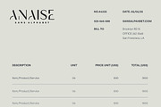 Invoice, a Stationery Template by UX-group (Thumbnail 3 of 3)