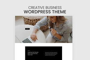 Creative Business WordPress Theme, a WordPress Template by Pixflow