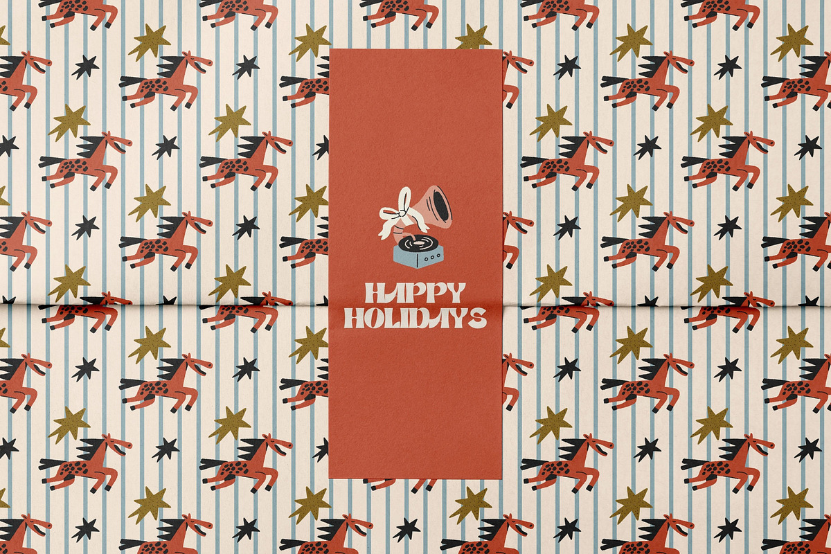 Vintage Christmas Collection, a Seasonal Illustration by Veyla (Photo 14 of 19)