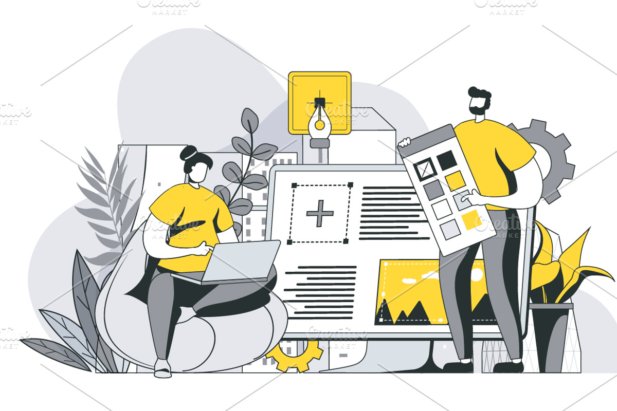 Business Outline Illustrations, a Templates & Theme by alexdndz (Photo 19 of 52)