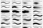Tattoo Brushes For Procreate, a Brush Add-On by BrushArchive (Thumbnail 7 of 10)