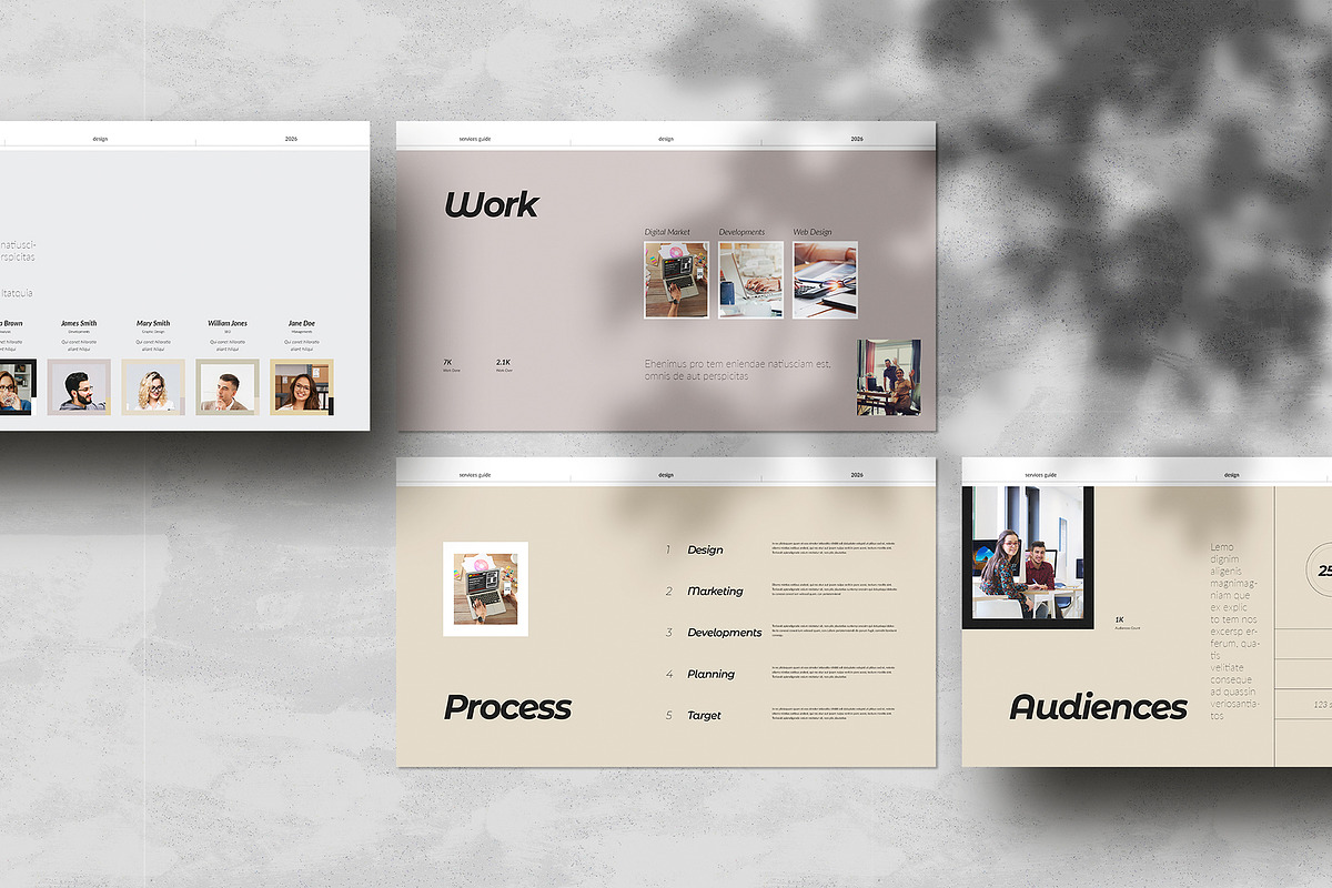 Services Guide Template, a Presentation Template by White Graphic (Photo 6 of 8)