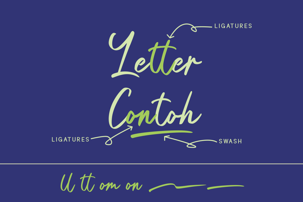 Bareng Story - Script Font, a Script Font by GFRcreative (Photo 3 of 7)