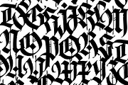 Gothic vector letters, an Object Graphic by GeekClick (Thumbnail 7 of 8)