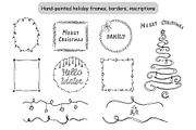 Hand-Drawn Happy Family Christmas, a Seasonal Illustration by Irina Avdeeva (Thumbnail 3 of 9)