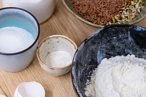 Homemade recipe baking pastry ingredient kitchen, a Food & Drink Photo by Photo Drive Studio