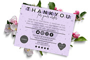 Thank You Card For Small Business #9, a Flyer Template by Oskar Wantopi (Thumbnail 2 of 3)