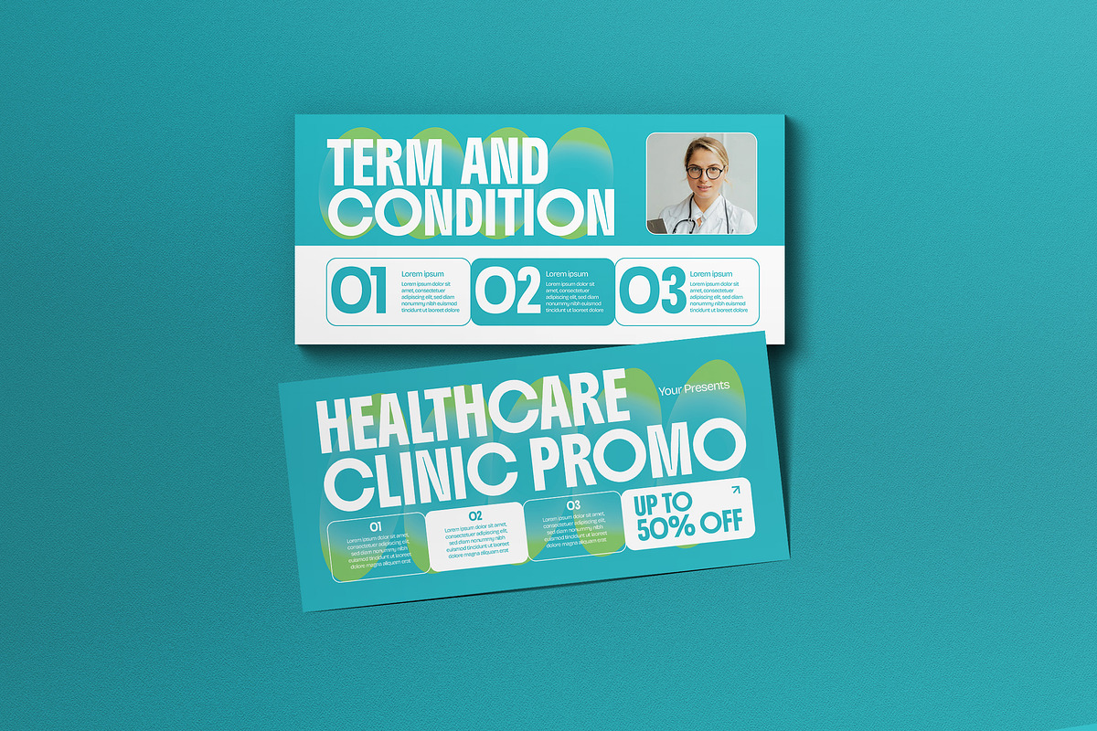 Healthcare Clinic Promo Voucher