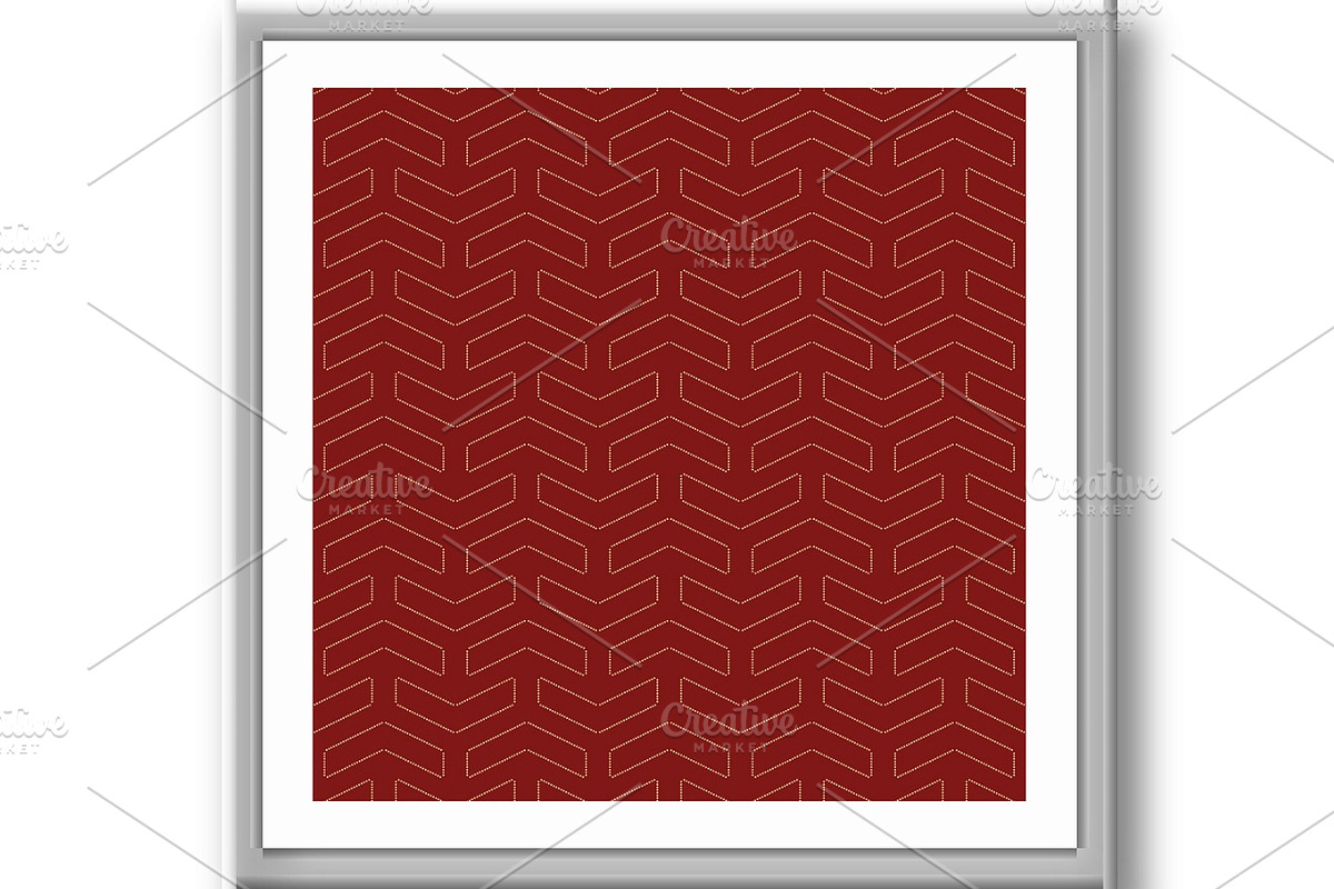 Geometric Seamless Vector Abstract, a Pattern Graphic by FineArtStudio (Photo 3 of 3)