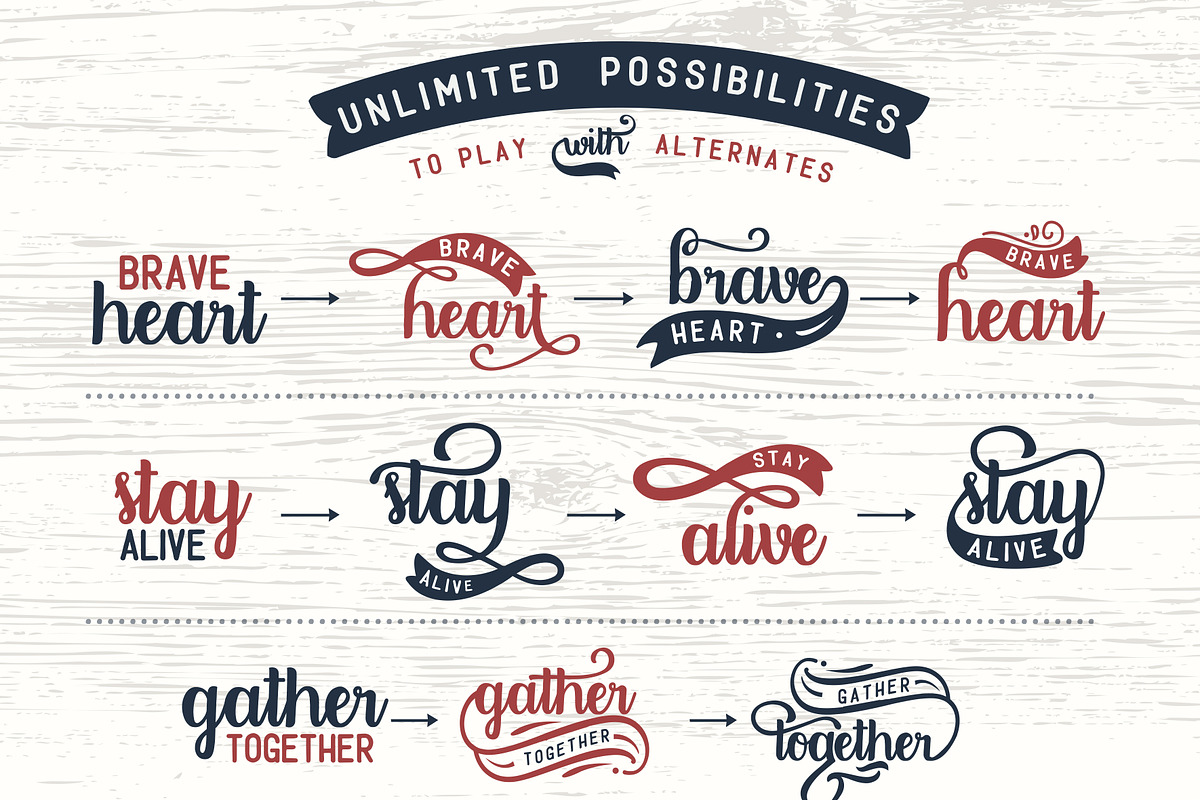 Rebetha Font DUO and extras preview 2