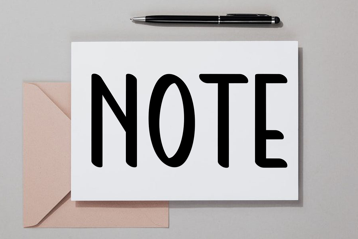 Notes School, a Script Font by FreshTypeINK (Photo 2 of 7)
