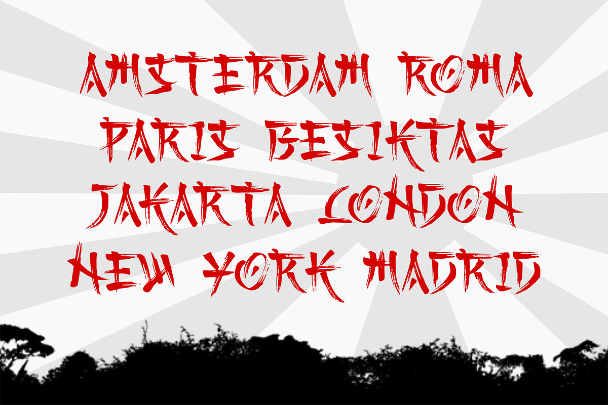 Kashima, a Font by Abo Daniel Studio (Photo 12 of 18)
