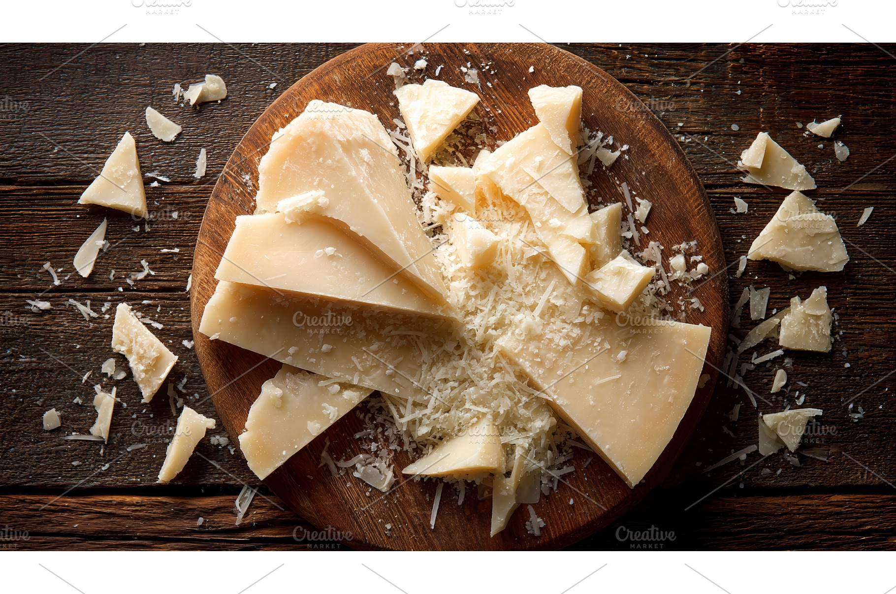 Rustic wooden surface displaying, a Food & Drink Photo by ZinetroN
