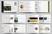 E Book Landscape Brochure Template, a Brochure Template by MightyDesign (Thumbnail 1 of 8)