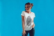 T-Shirt Mock-Up Vol.26 2017, a Shirt Mockup by Freeman Studio (Thumbnail 20 of 26)