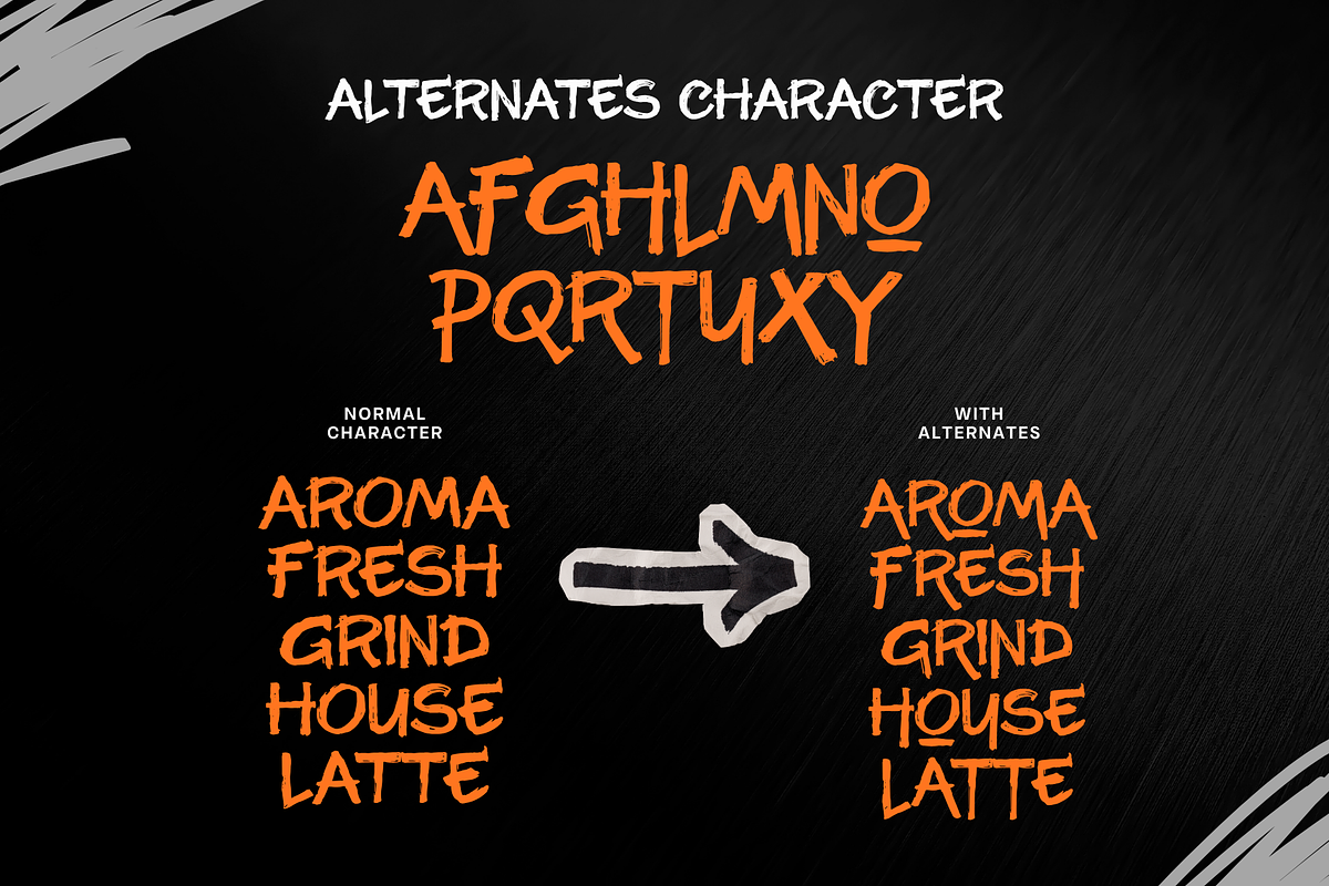 Gejiro Brush - Handwritten Logo Font, a Handwritten Font by Illushvara Design (Photo 9 of 10)